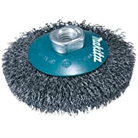 Los mejores  - MAKITA D-39827 D-39827-Cepillo de Alambre de 100 mm insercion m14 con Forma Oblicuo Rizado de Acero 0-3 mm